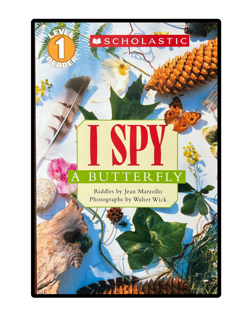 I Spy Butterfly Softcover Scholadtic Level 1